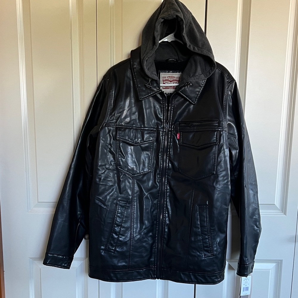 Levi's Black Hooded Jacket